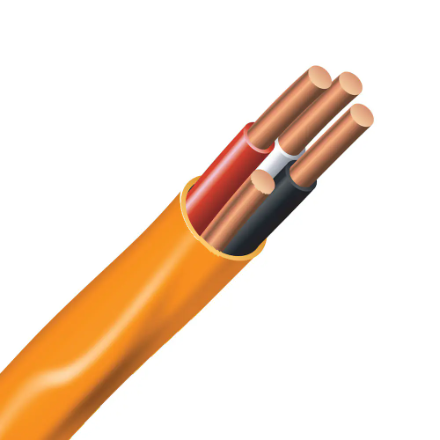 10/3 NMD90 Romex SIMpull  Orange Electrical Wire