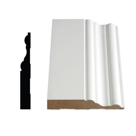 5 In. x 8 Ft. Baseboard