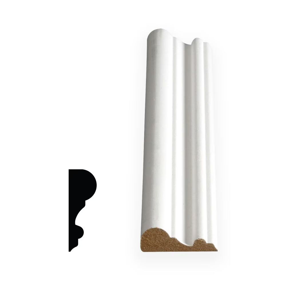 1-1/2 In. x 8 Ft. Wood Chair Rail