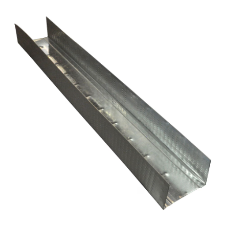 1-5/8 in x1-1/4 in Metal Track 12'