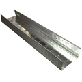 2-1/2 in x1-1/4 in Metal Track 8'