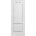 24-36INCH Primed 2 Panel Arch-Top Hollow Core Textured Interior Door Slab
