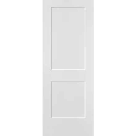 24-36INCH X 80INCH 2 PANEL SHAKER SOLID DOOR 1-3/8"
