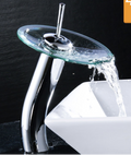 Round Glass Faucet 84H10-CHR-S
