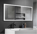 D122-5528A LED Anti-Fog Mirror 55x28"