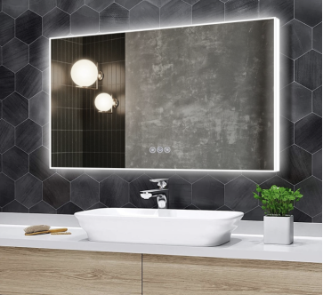 48x28" LED Anti-Fog Mirror D415-4828