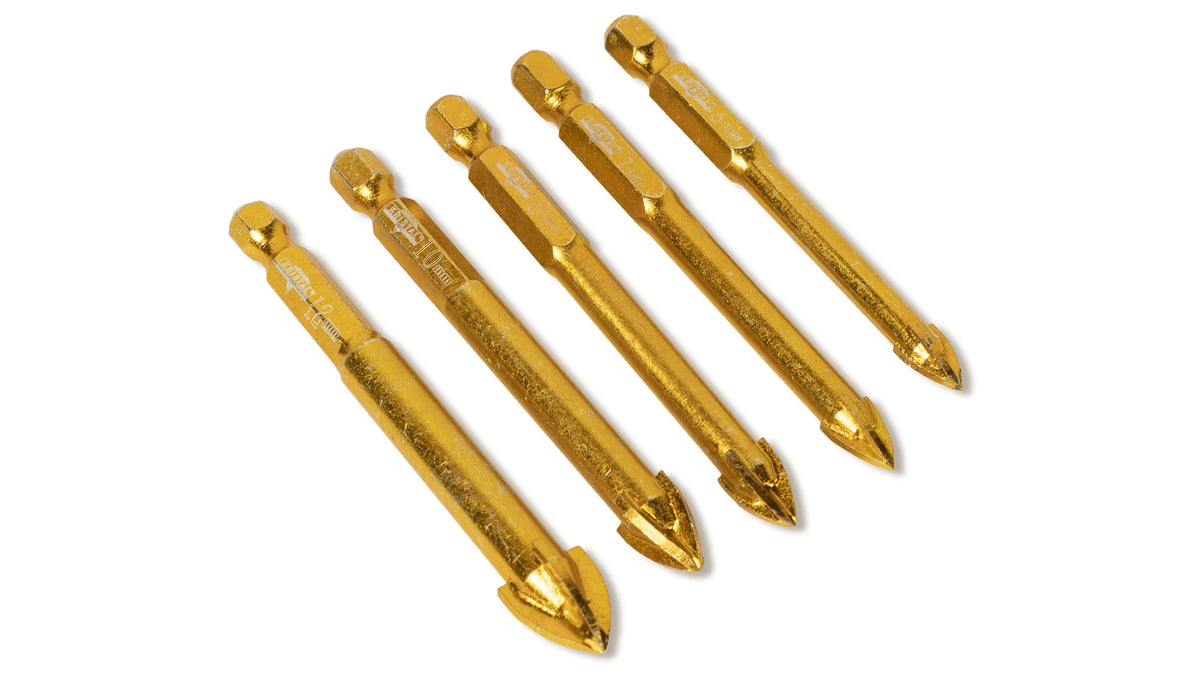 5PC DRILL BIT SET 2X5mm,3x6mm