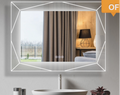 48"X36"LED Mirror #10 D1516-4836AB