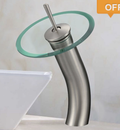 Round Glass Faucet 84H10-BN