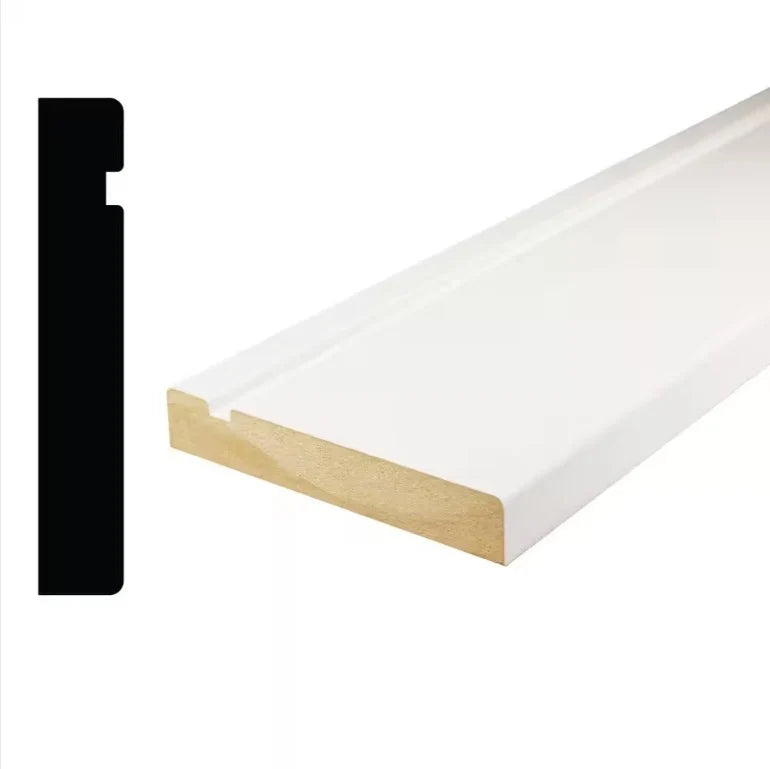 1/2 In. x 3 In. x 8 Ft. Groove Casing