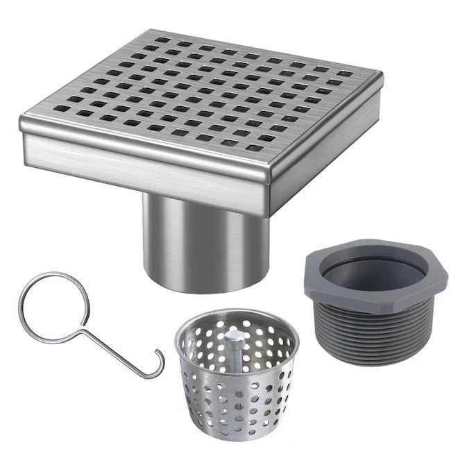 DRAIN SQUARE 4X4 BRUSH