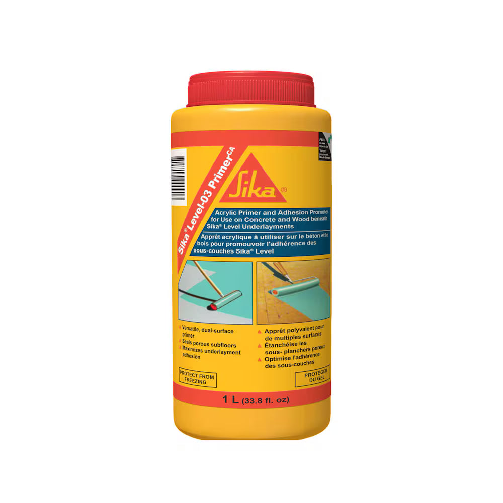 Sika Level-03 PrimerCA, 1L, Primer for Underlaymen