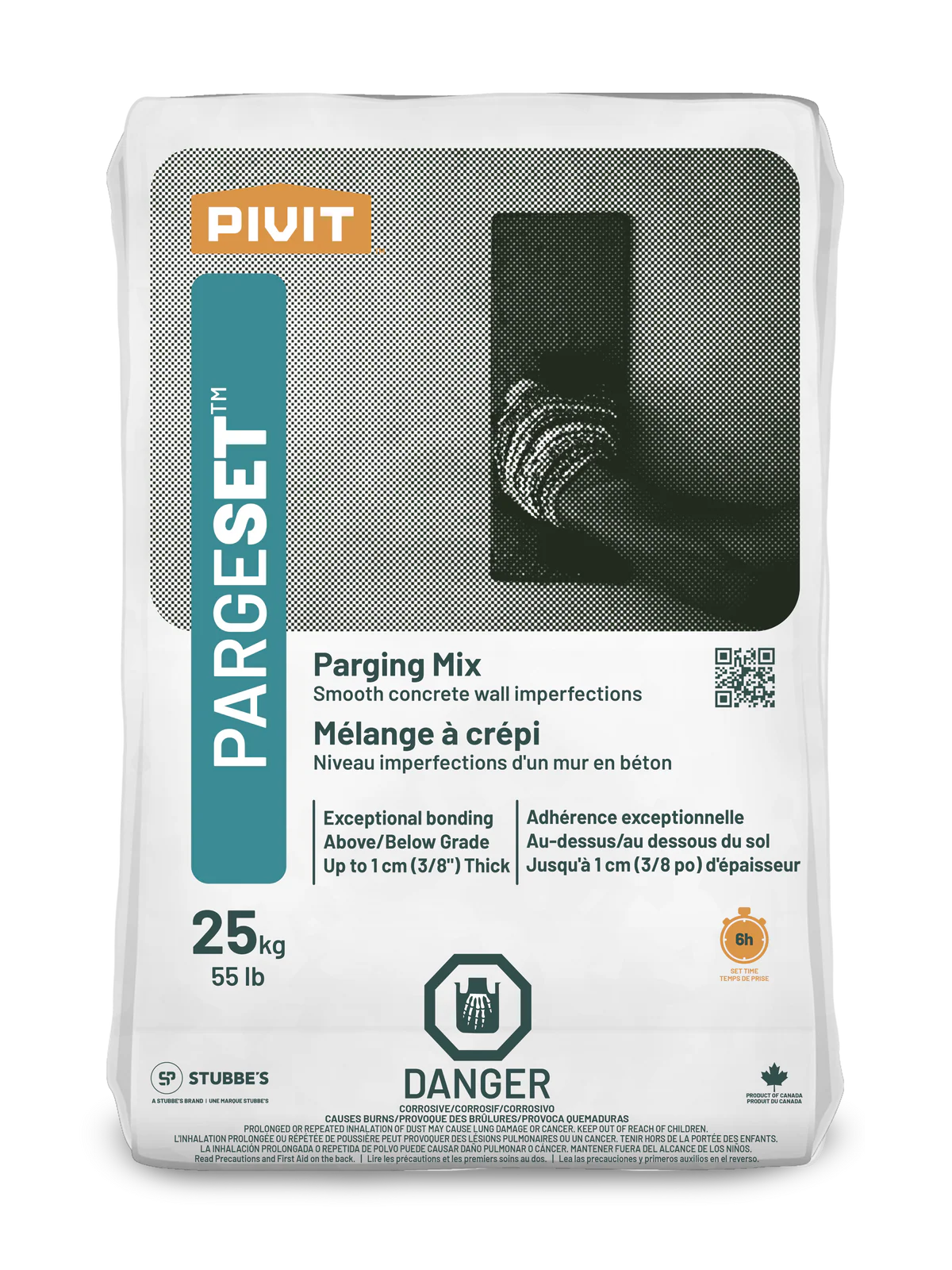 Pivit PargeSet Parging Mix 25 kg.