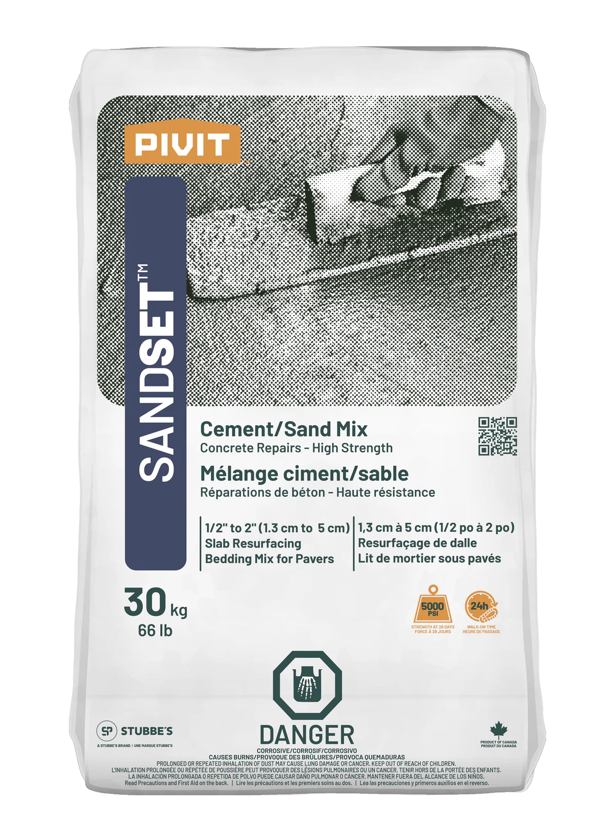 Pivit SandSet Cement Sand Mix 30 kg.