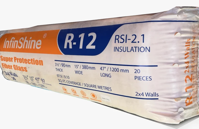R12 15" X 47" Fiberglas Insulation(infinshine)