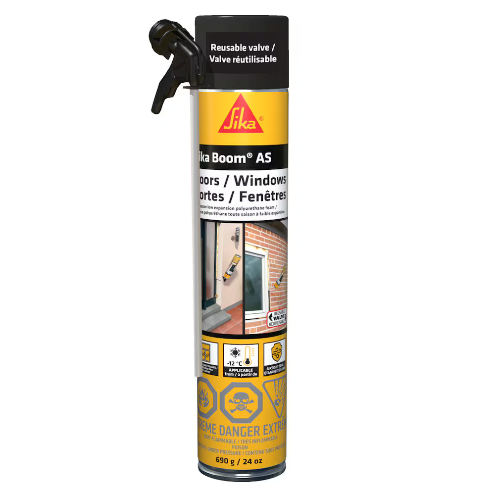 Sika Boom as Door/Window Spray Form Insulation