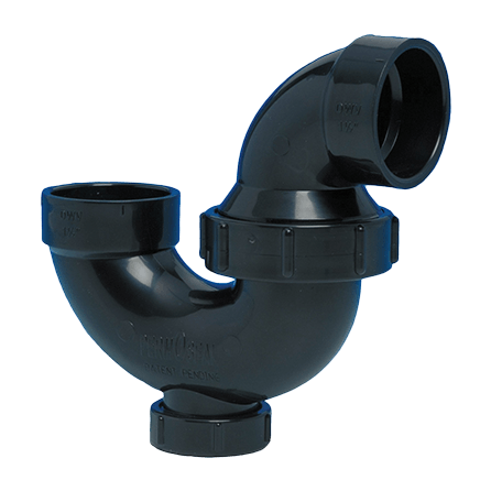 1-1/2 in ABS DWV PIVOTING P TRAP UNION