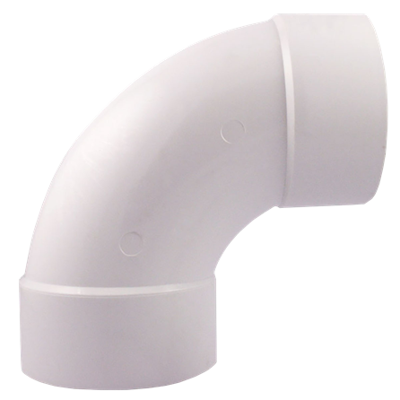 4 in PVC ELBOW 90DEG