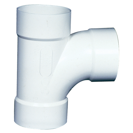 4 in TEE SANITARY PVC
