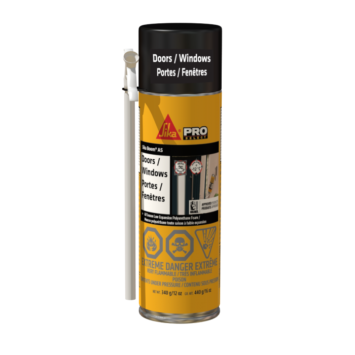 Sika Boom as Door/Window Spray Form Insulation